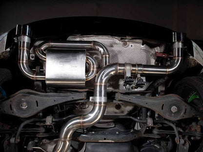 Hurricane 3,5" Abgasanlage für Golf 6 GTI Edition 35 235PS V3