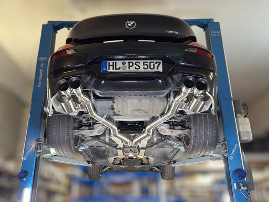 VORBESTELLUNG! Hurricane 3,5" Abgasanlage für BMW M6 E63