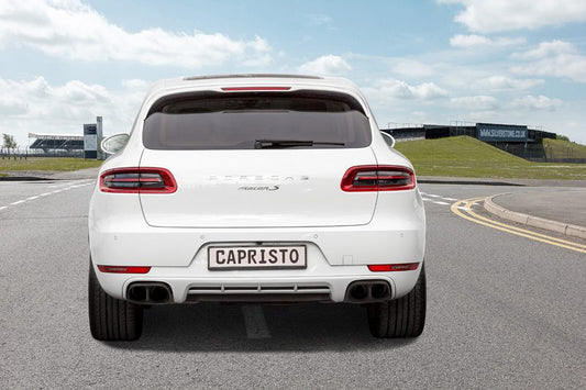 Capristo Sportauspuff Porsche Macan S und Macan Turbo (Typ 95B ab 04/2014) mit CH-Gutachten