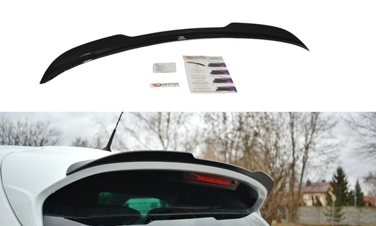 Maxton Design Spoiler für Renault Clio MK4 RS schwarz hochglanz