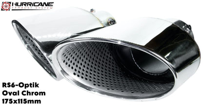 Hurricane 3,5" Abgasanlage für Audi TT RS 8S OPF / ohneOPF