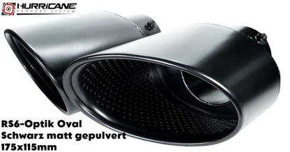 Hurricane 3,5" Abgasanlage für Audi TT RS 8S OPF / ohneOPF
