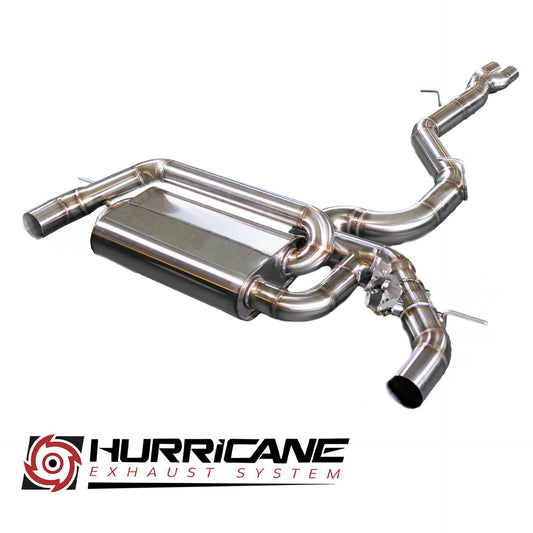 Hurricane 3,5" Abgasanlage für Audi RS3 8V 400PS FL Limo. nonOPF