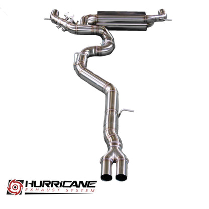 Hurricane 3,5" Abgasanlage für Audi RS3 8V 400PS FL Limo. - mit OPF