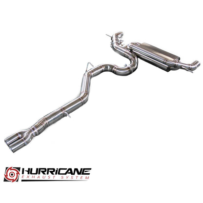 Hurricane 3,5" Abgasanlage für Audi RS3 8V 400PS FL Limo. - mit OPF
