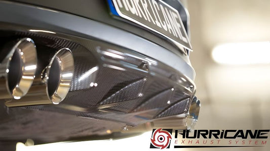 Hurricane 3,5" Abgasanlage für Seat Leon Cupra ST 300 AWD Carbon Edition 5F V2