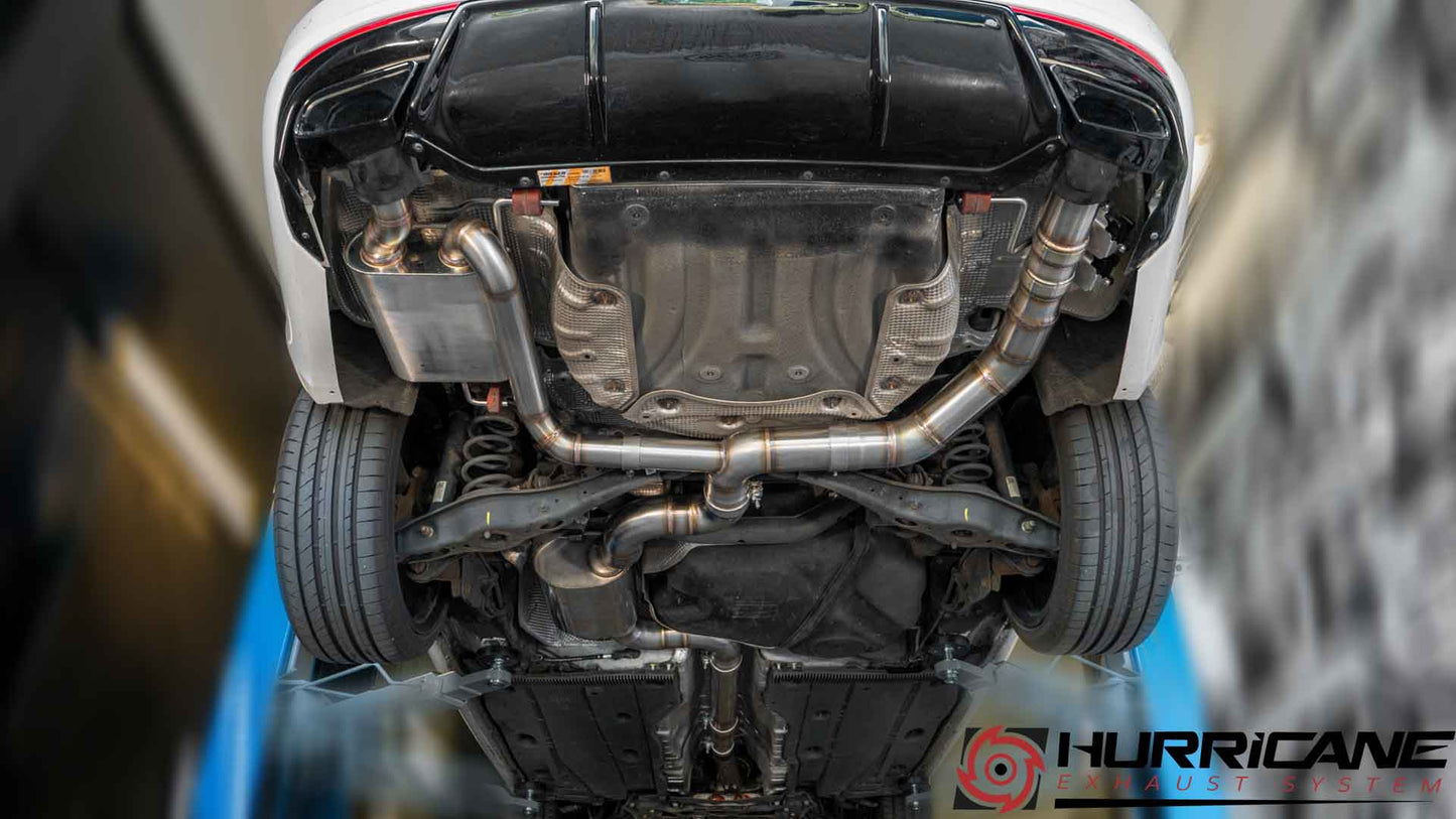 Hurricane 3,5" Abgasanlage für Skoda Octavia RS Final Edition OPF 5E V3