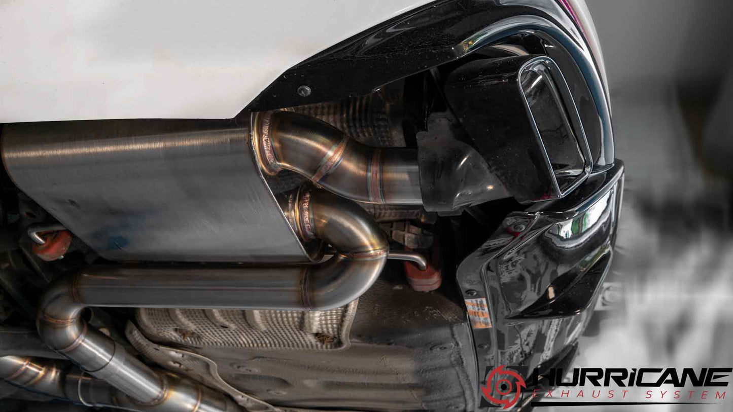 Hurricane 3,5" Abgasanlage für Skoda Octavia RS 230PS 5E V3