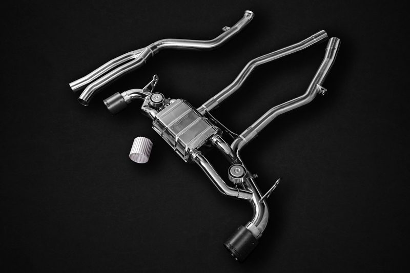 Capristo Sportauspuff Toyota Supra MK5 mit CH-Gutachten