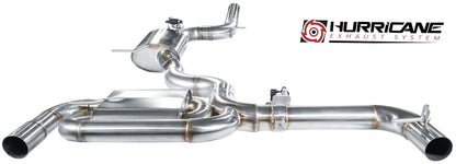 Hurricane 3,5" Abgasanlage für VW Scirocco III 2.0 TSI 200 -220ps V3