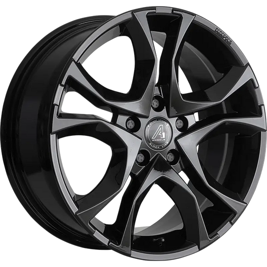 A1 WHEELS | Vision | Grösse: 7.0x17 | ET: 45 | Lochkreis: 5x112 | gloss black