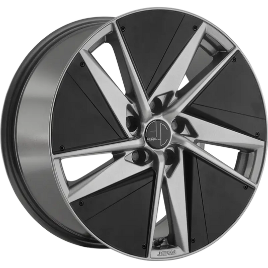 AC WHEELS | Design: eBlade | Grösse: 8.0x19 | ET: 45 | Lochkreis: 5x110 | Farbe: titan with black aerodynamic inserts