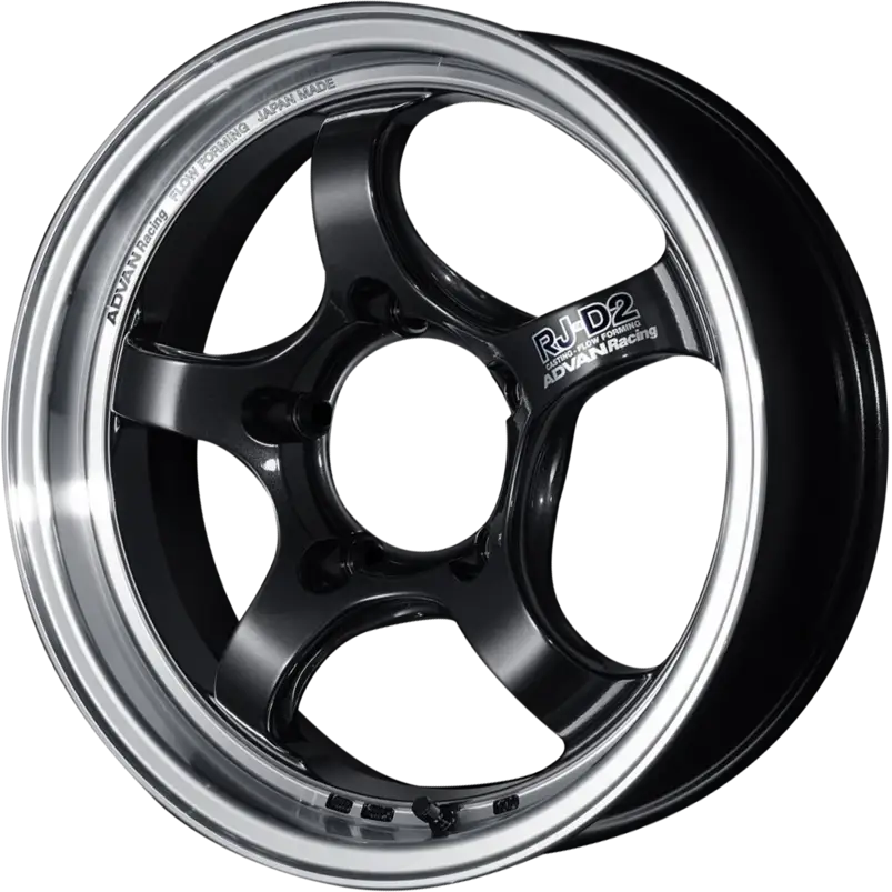 ADVAN RACING | Design: RJ-D2 | Gr?sse: 5.5x16 | ET: | Lochkreis: 5x139.7 | Farbe: machining & racing gun metallic