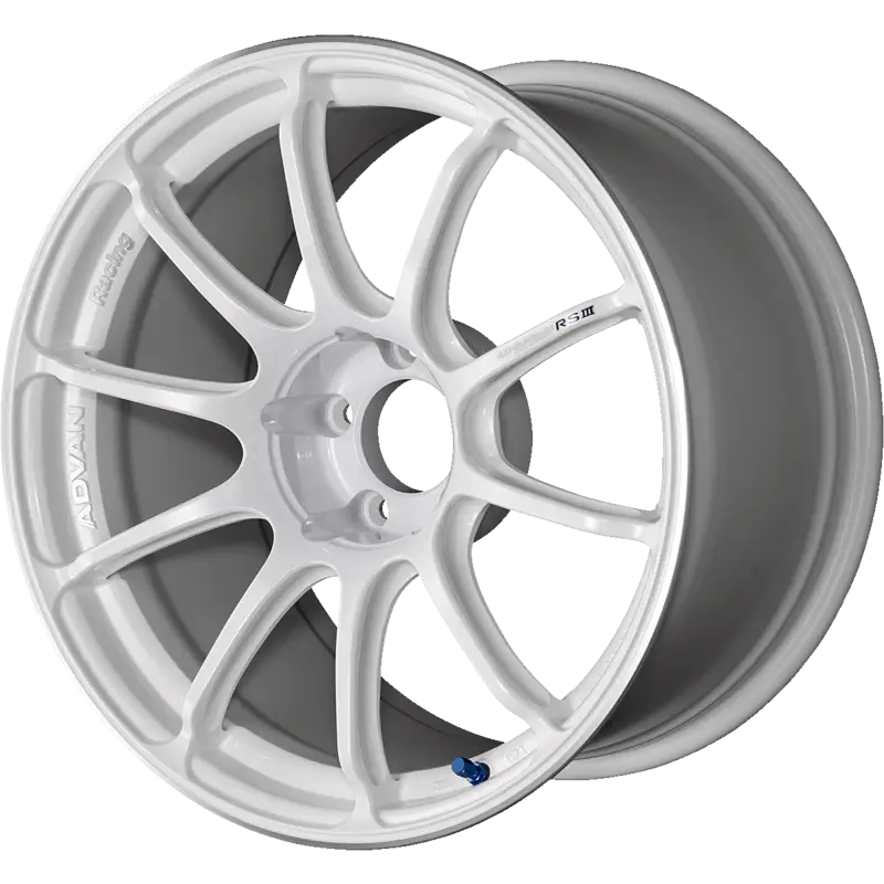 ADVAN RACING | Design: RSIII | Gr?sse: 10.5x18 | ET: 15 | Lochkreis: 5x114.3 | Farbe: racing white metallic & ring