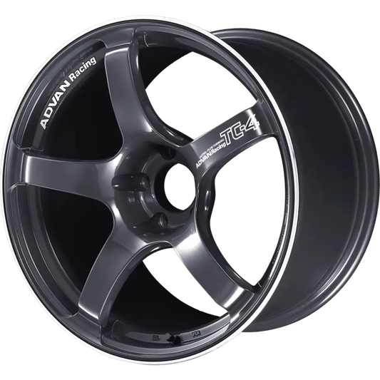 ADVAN RACING | Design: TC-4 | Grösse: 8.0x16 | ET: 38 | Lochkreis: 4x100 | Farbe: racing gun metallic & ring