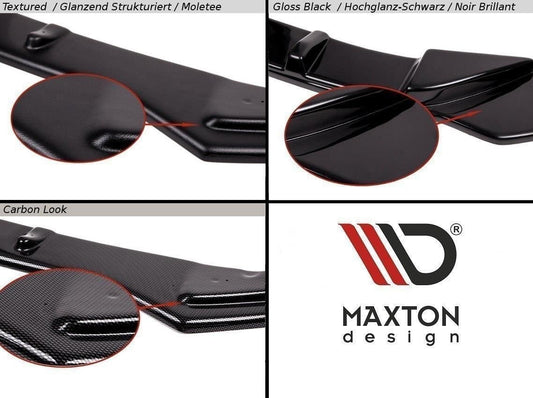 Maxton Design Frontlippe für Mazda MX-5 MK2 Facelift schwarz hochglanz