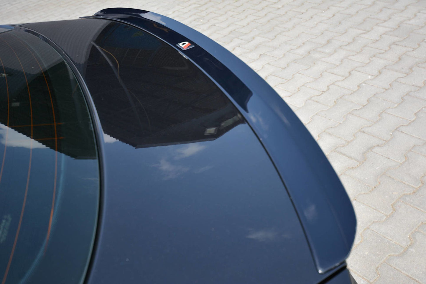 Maxton Design Spoiler für Audi A5 8T S-Line Facelift schwarz hochglanz
