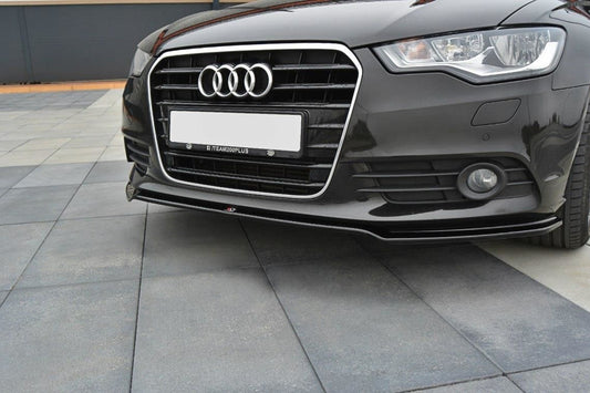 Maxton Design Frontlippe für Audi A6 C7 Carbon Look