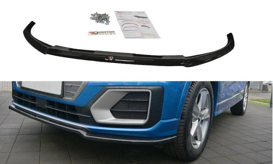 Maxton Design Frontlippe für Audi Q2 Carbon Look