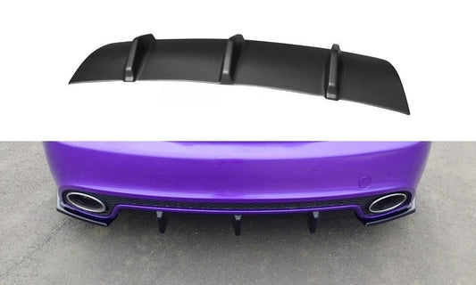 Maxton Design Diffusor für Audi 8T RS5 Facelift schwarz strukturiert