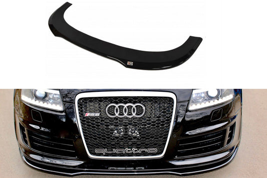 Maxton Design Frontlippe für Audi C6 RS6 Carbon Look