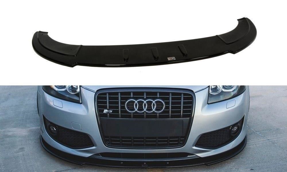 Maxton Design Frontlippe für Audi 8P S3 Carbon Look