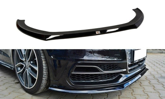 Maxton Design Frontlippe für Audi 8V S3 Schrägheck Carbon Look