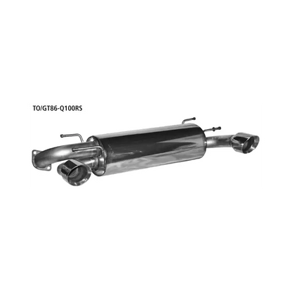 Bastuck Auspuffanlage Subaru BRZ ZC6 2.0 L - Abgasanlagen / Downpipes