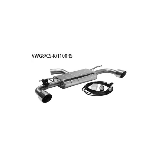 Bastuck Auspuffanlage VW Golf 8 GTI Clubsport - Abgasanlagen / Downpipes