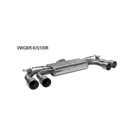 Bastuck Auspuffanlage VW Golf 8 R - Abgasanlagen / Downpipes