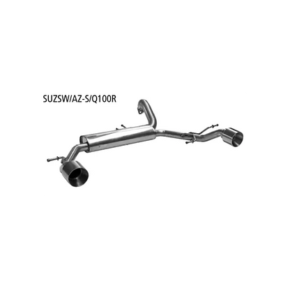 Bastuck Endschalldämpfer Suzuki Swift AZ Sport 1.4 L - Abgasanlagen / Downpipes