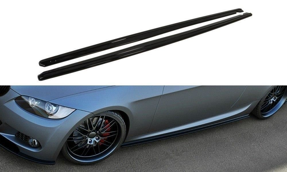 Maxton Design Seitenschweller für BMW 3er E92 M-Paket schwarz hochglanz