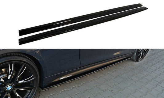 Maxton Design Seitenschweller für BMW 4er F32 M-Paket schwarz strukturiert