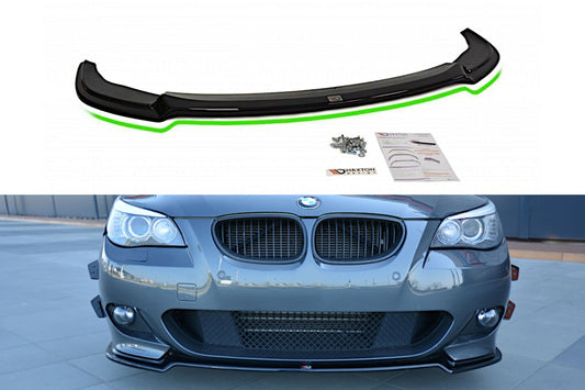 Maxton Design Frontlippe für BMW 5er E60|E61 M-Paket Carbon Look