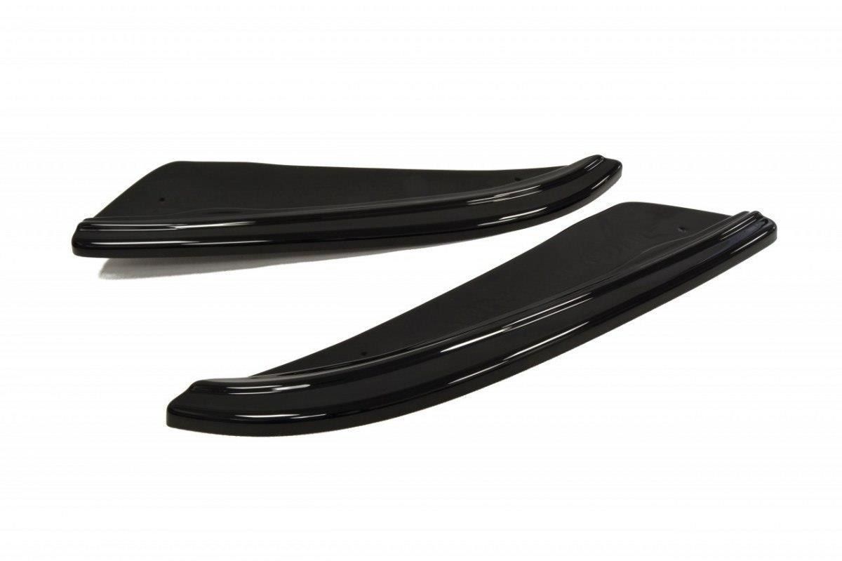 Maxton Design Diffusor-Erweiterungen für BMW 5er F07 GT schwarz hochglanz