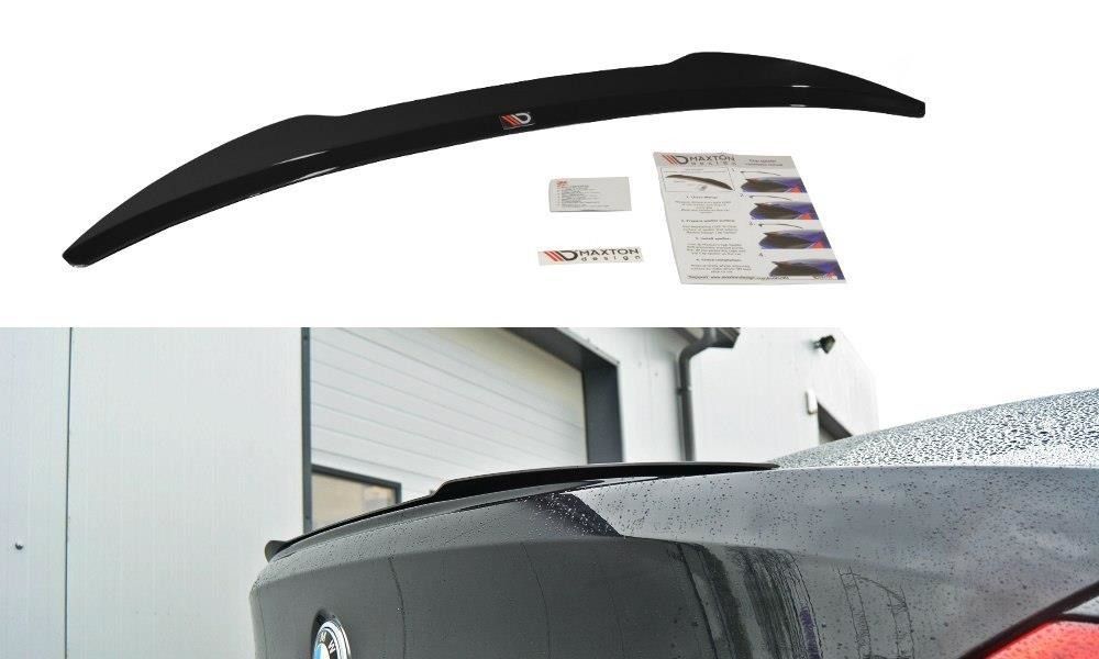 Maxton Design Spoiler für BMW 6er E63 M6 schwarz strukturiert