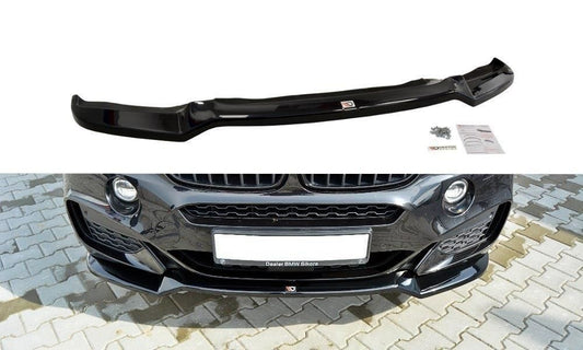 Maxton Design Frontlippe V.1 für BMW X6 F16 M-Paket Carbon Look