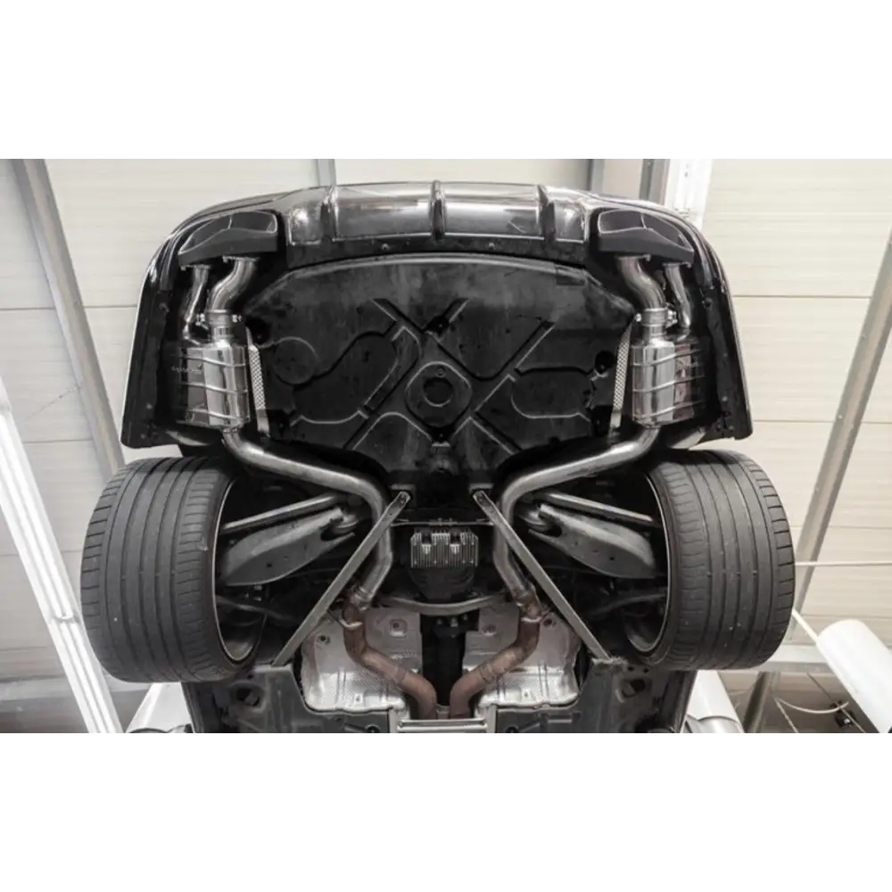 Capristo Sportauspuff Mercedes SL63 AMG (v12 Biturbo) mit CH Zulassung - TUNING SWITZERLANDAbgasanlagen / DownpipesTUNING SWITZERLAND02733Capristo Sportauspuff Mercedes SL63 AMG (v12 Biturbo) mit CH Zulassung