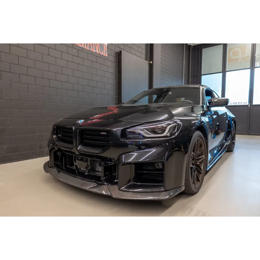 Carbon - BMW M2 G87 V-Style Frontlippe Carbon