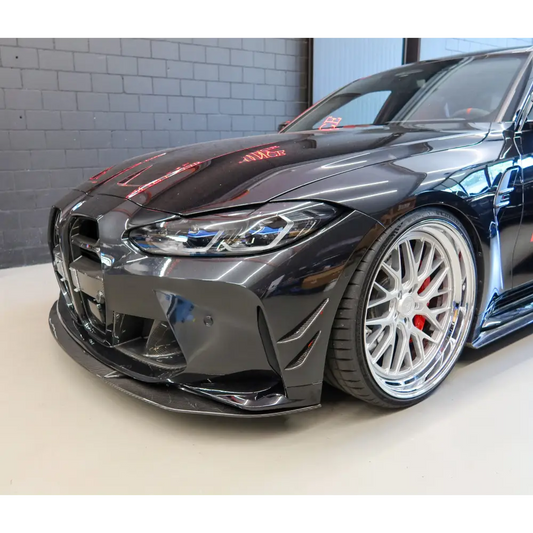 Carbon - BMW M3/4 G80 / G81 / G82 / G83 LPV3 Canards Carbon