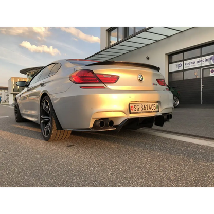 Carbon - BMW M6 F06/F12/F13 V-Style Diffusor