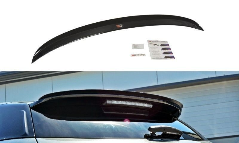 Maxton Design Spoiler für Citroen DS5 schwarz strukturiert