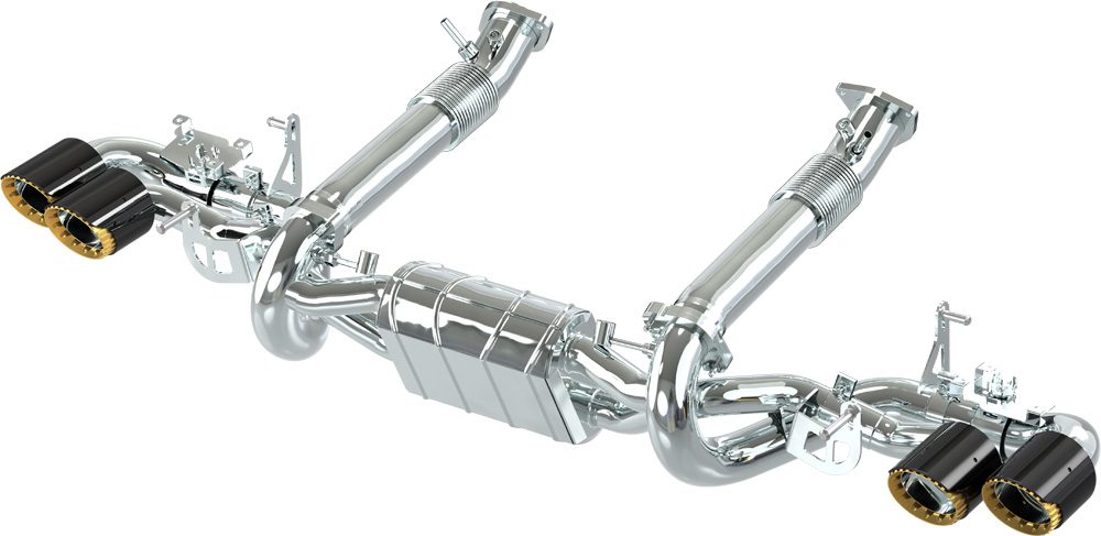 Capristo Sportauspuff Chevrolet Corvette C8 Stingray mit CH-Gutachten