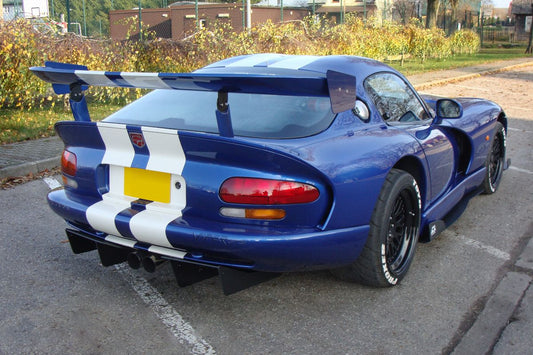 Maxton Design Racing-Diffusor für Dodge Viper GTS schwarz unbearbeitet