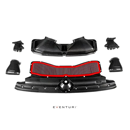 Eventuri Carbon Ansaugsystem für Audi C8 RS6 / RS7