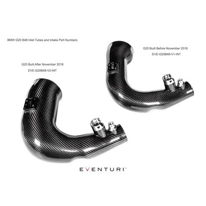 Eventuri Carbon Ansaugsystem für BMW 3er/4er G20 G21 G22 G42 B48/B58 Inkl. M240i / M340i