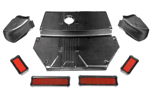 Eventuri Carbon Ansaugsystem V2 für BMW F97 X3M und F98 X4M Pre-LCI / LCI - Inkl. Schweizer Strassenzulassung