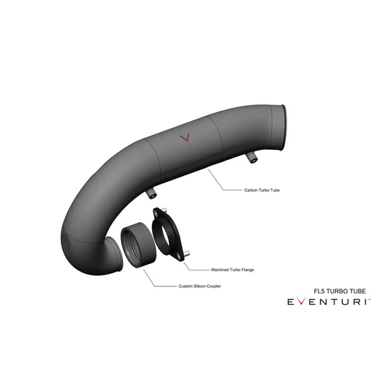 Eventuri Carbon Chargepipe/inlet für Honda Civic FL5 Type-R