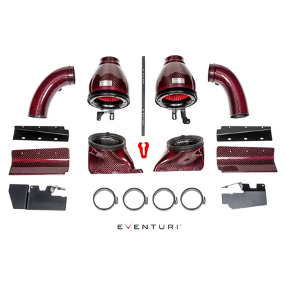 Eventuri Carbon Kevlar Ansaugsystem für Audi B8 RS4 RS5