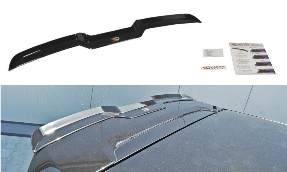 Maxton Design Spoiler für Fiat Grande Punto Abarth schwarz strukturiert